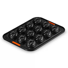 Non-stick Metal Bakeware 12-Cup Mini Fluted Cake Pan