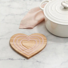 Heart Magnetic Wooden Trivet