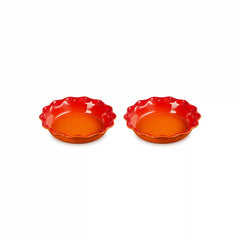 Heritage Fluted Pie Dish 2-Piece Set