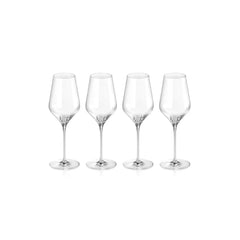 White Wine Glasses, Set of 4