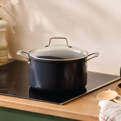 Essential Non-stick Ceramic Stockpot with Glass Lid