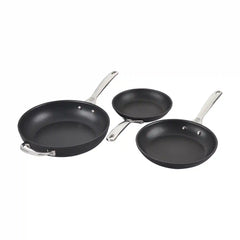 Toughened Non-stick PRO 3-Piece Fry Pan Set