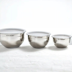 Stainless Steel Mixing Bowls with Lids, Set of 3