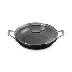 Essential Non-stick Ceramic Shallow Braiser with Glass Lid