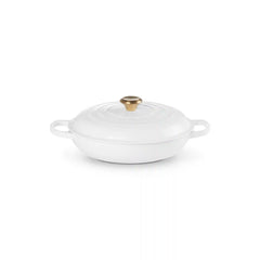 Signature Braiser with Gold Knob