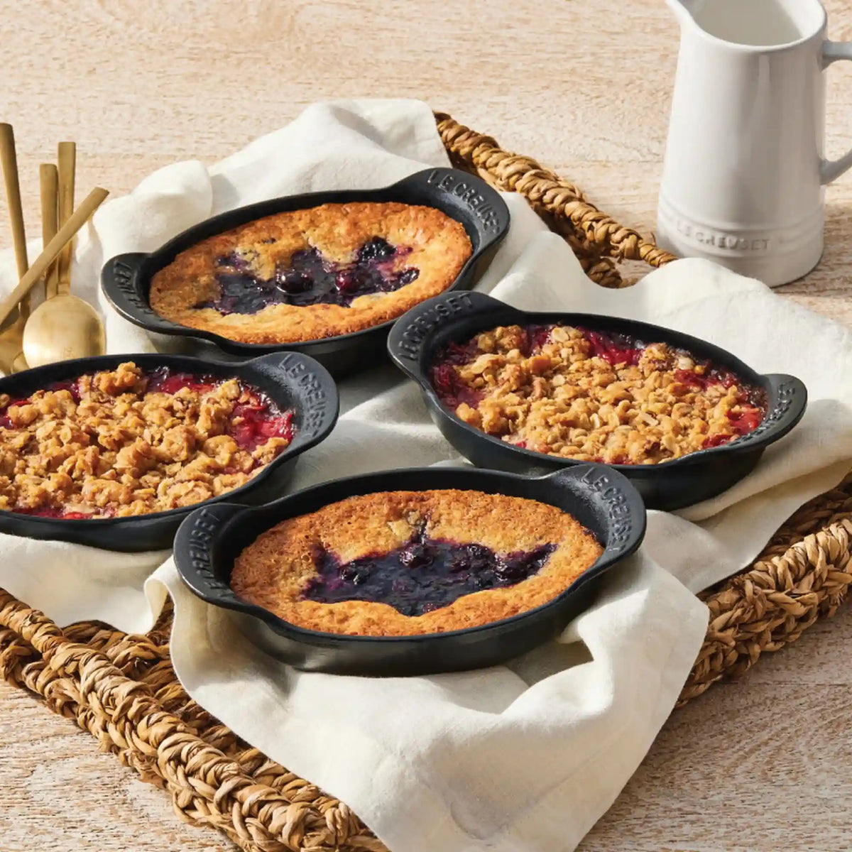 Gourmand Collection Oval Baker, Set of 4