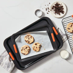 Non-stick Metal Bakeware 2-Piece Sheet Pan Set
