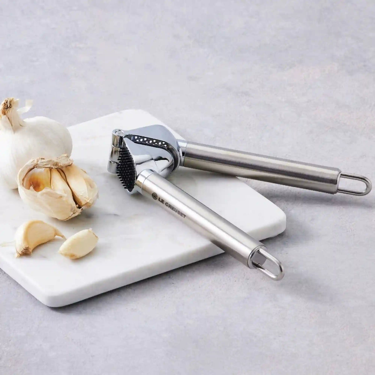 Stainless Steel Garlic Press