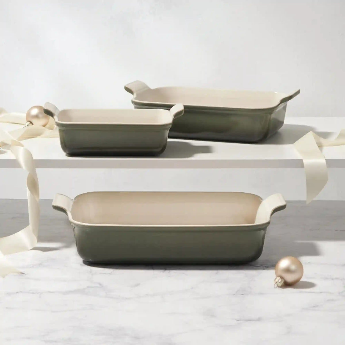 Heritage 3-Piece Rectangular Baking Dish Set