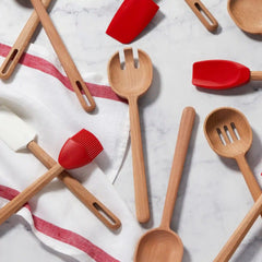 Signature Wood Serving Fork