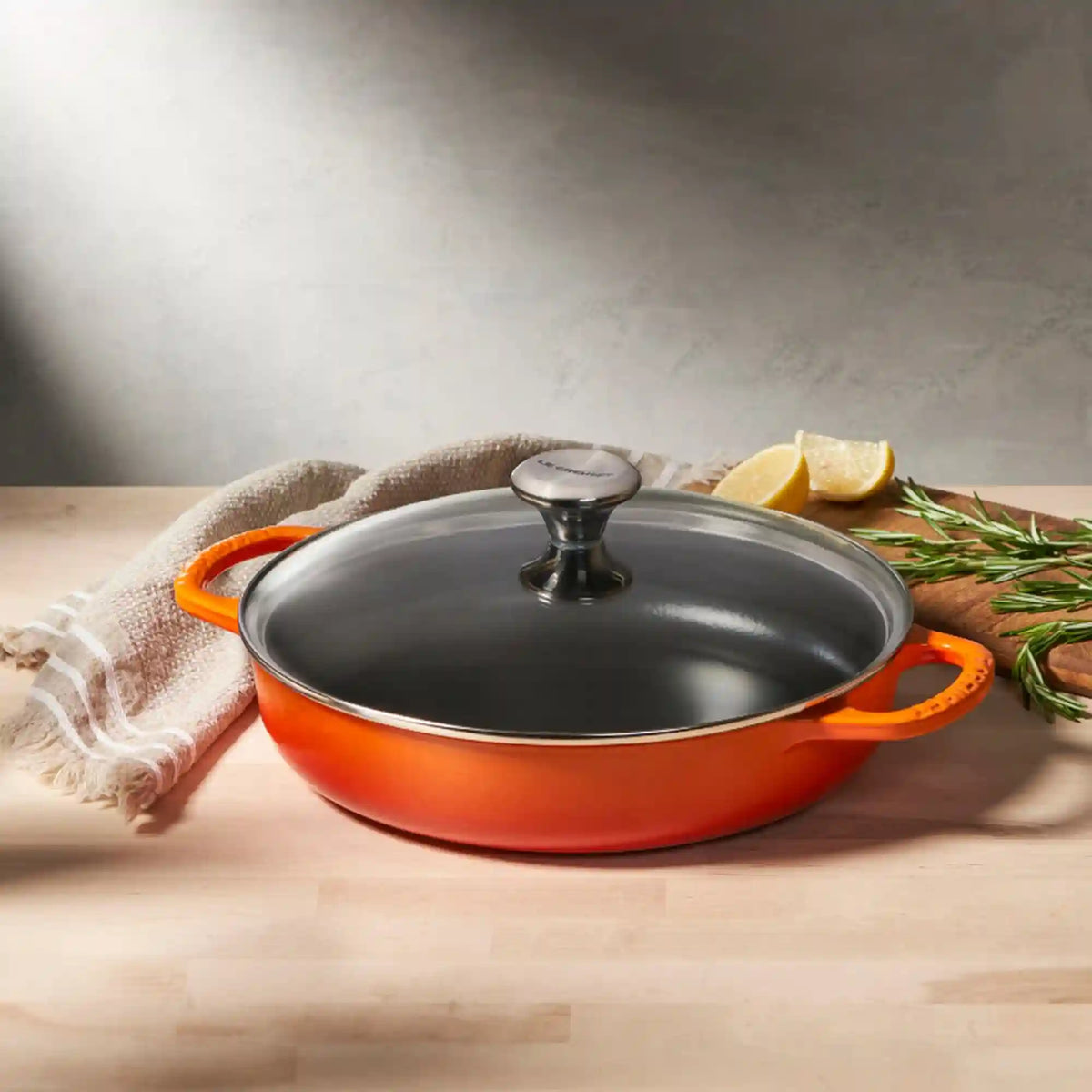 Glass Lid with Stainless Steel Knob