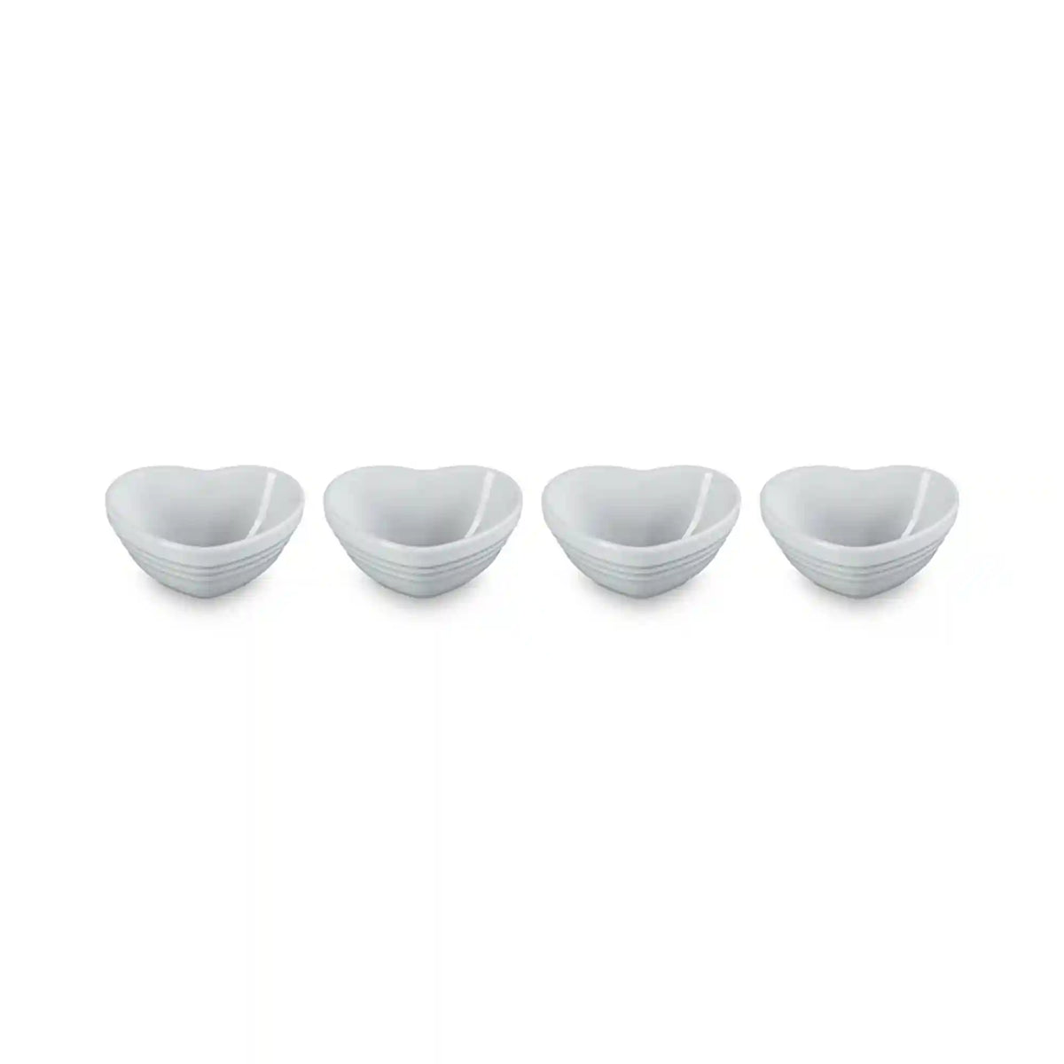 Mini Heart Pinch Bowl, Set of 4