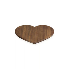 Heart Acacia Wood Serving Board