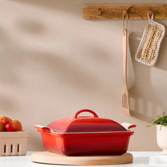 Heritage Shallow Square Casserole