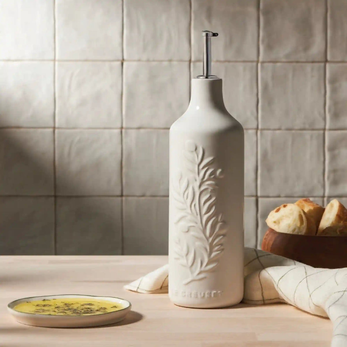 Olive Branch Collection Oil Cruet