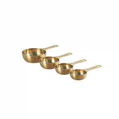 Gold 4-Piece Measuring Cup Set
