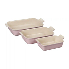 Heritage 3-Piece Rectangular Baking Dish Set