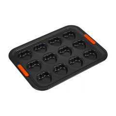 Non-stick Metal Bakeware 12-Cup Heart Cakelet Pan
