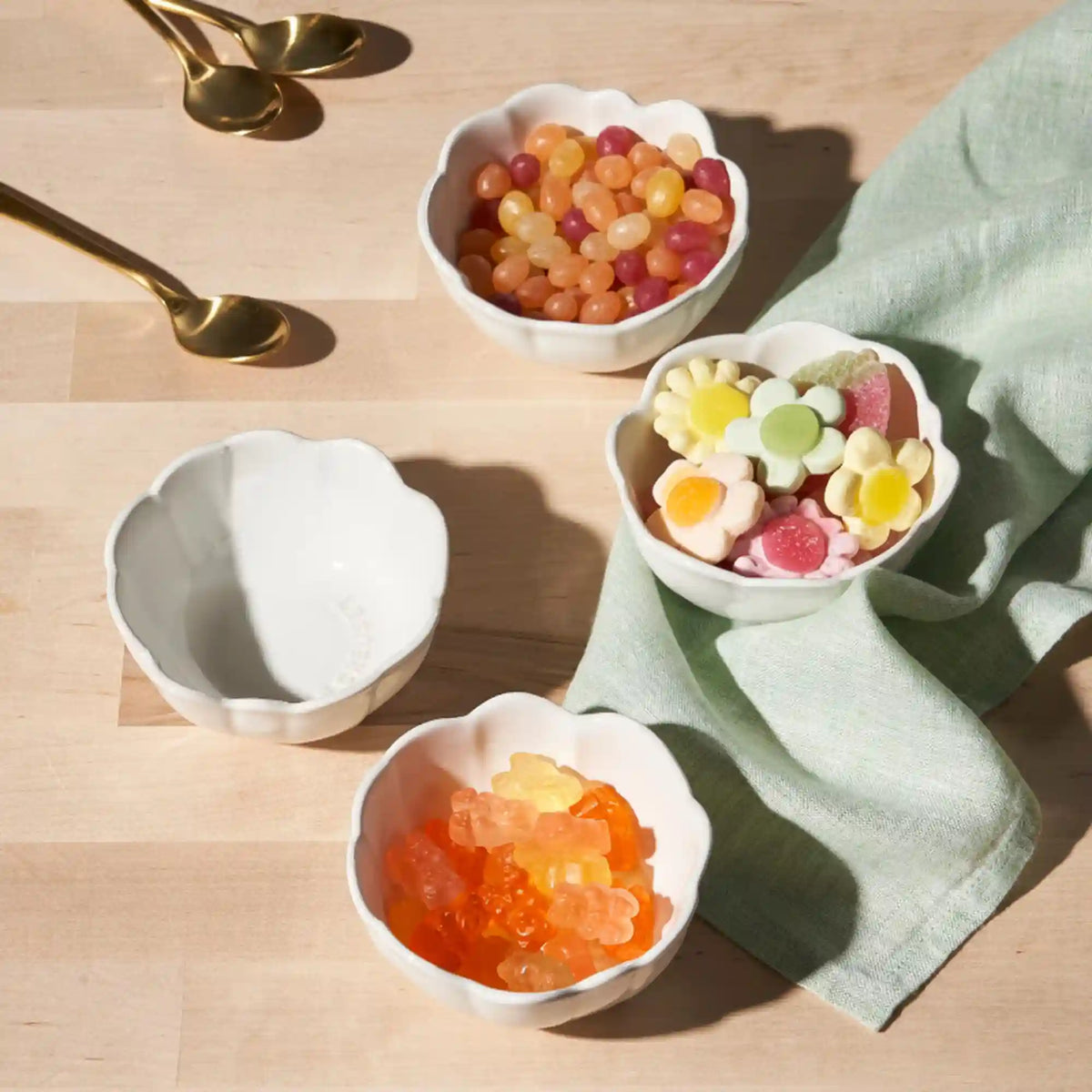 Petal Mini Bowls, Set of 4