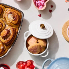 Mini Cocotte with Gold Heart Knob