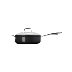 Essential Non-stick Ceramic Sauté Pan with Glass Lid