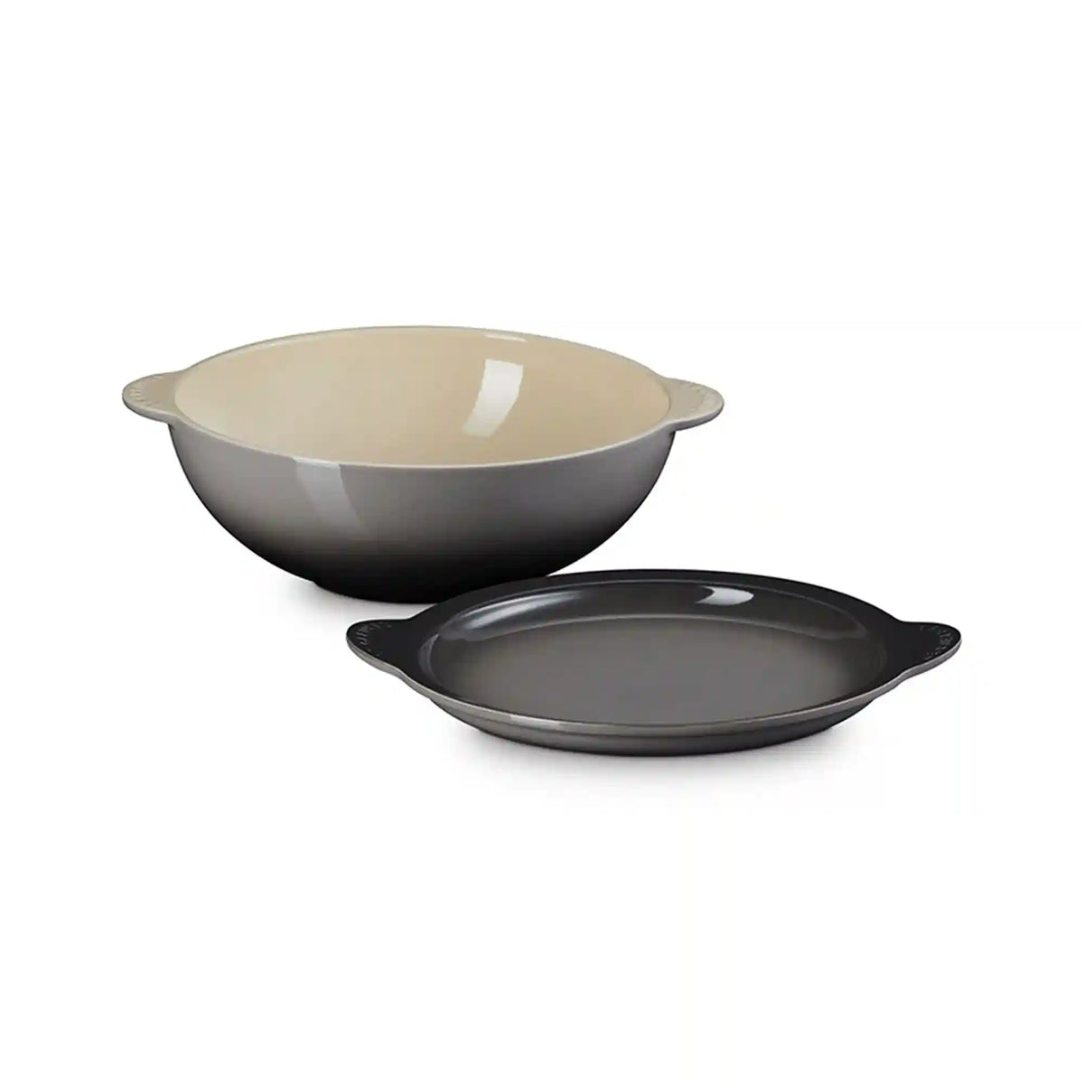 Signature Round Multifunction Baking Dish with Platter Lid