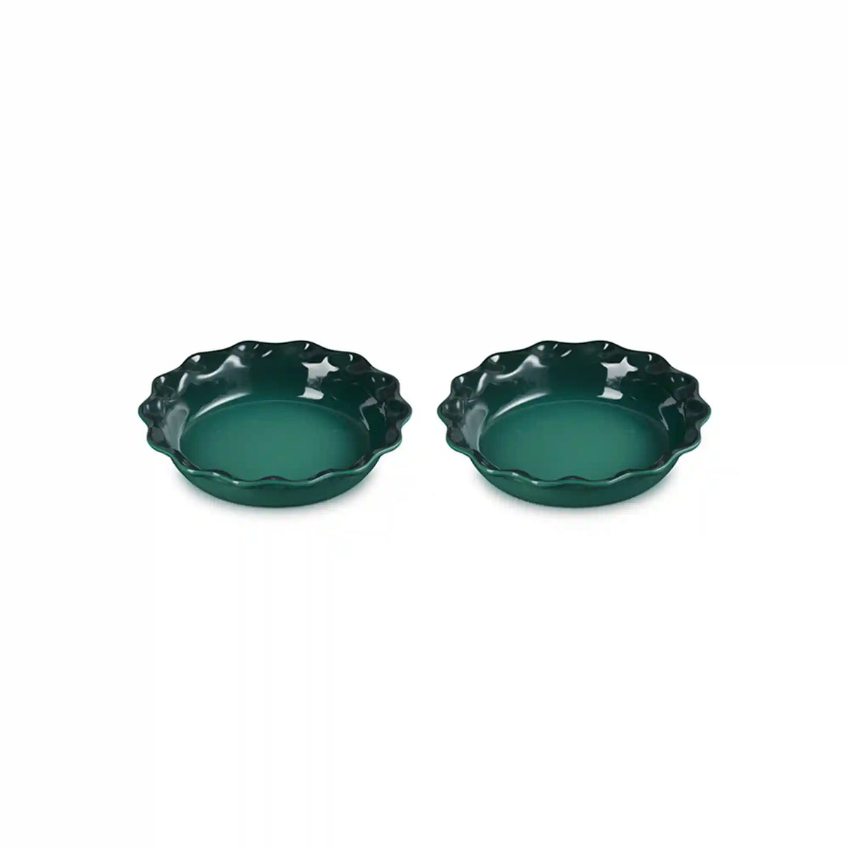 Heritage Fluted Pie Dish 2-Piece Set
